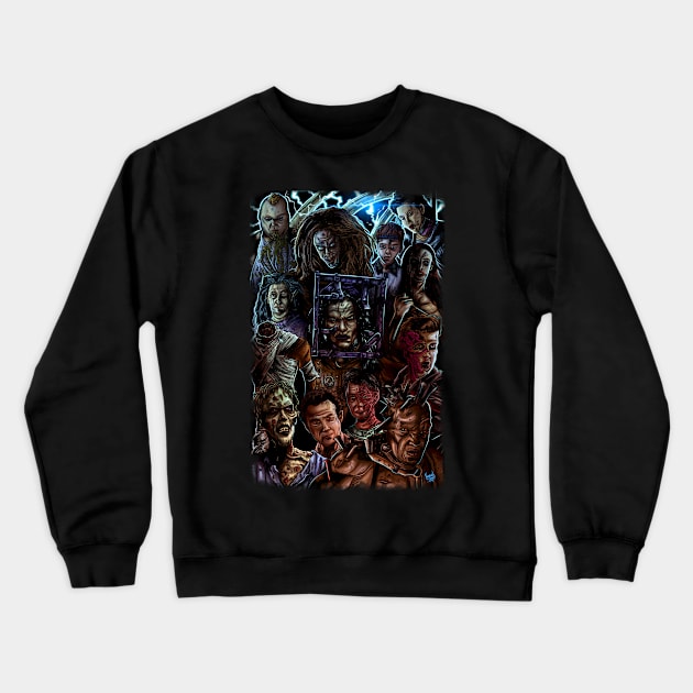 Ghosts Crewneck Sweatshirt by Hvmbertogarza